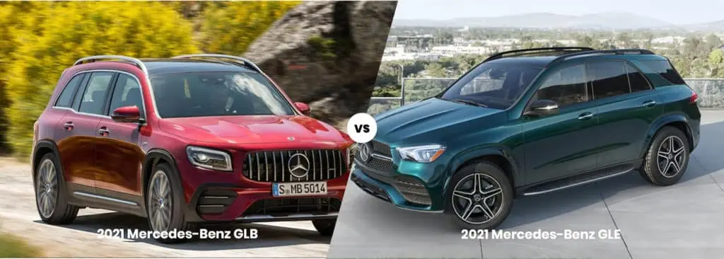 2021 Mercedes Benz Glb Vs Gle Comparison Mercedes Benz Of Fairfield