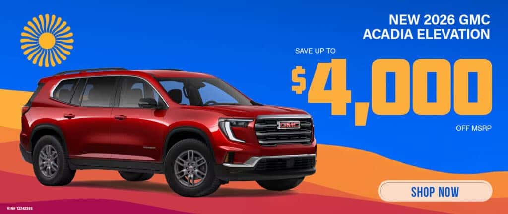 2026 GMC ACADIA ELEVATION