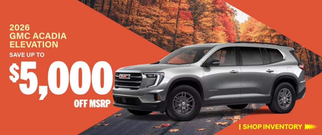 2026 GMC ACADIA ELEVATION