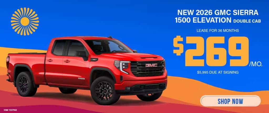 2026 GMC SIERRA 1500 DOUBLE CAB ELEVATION