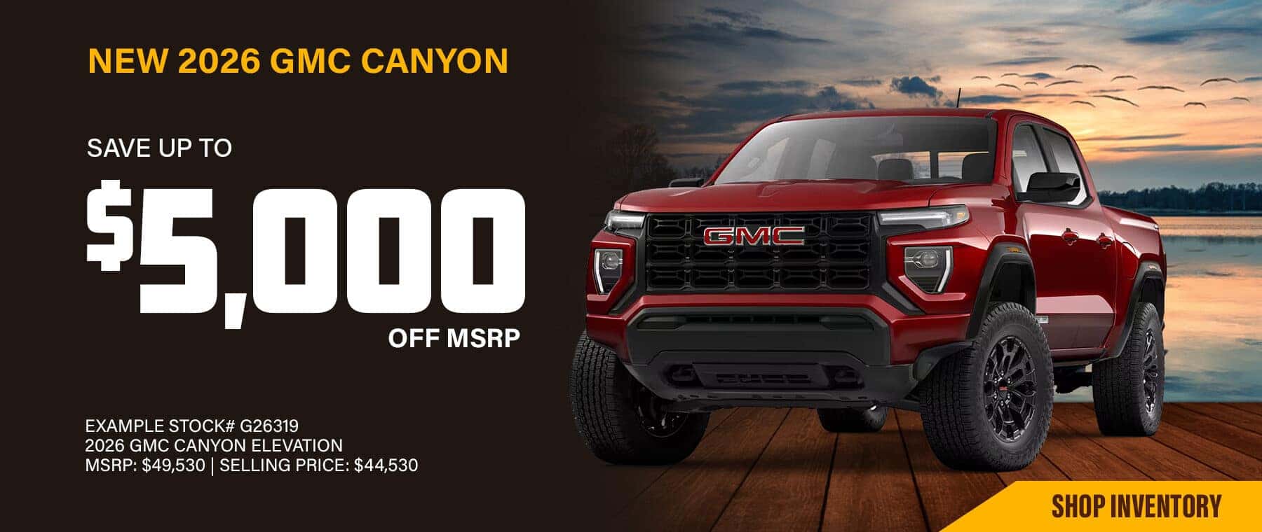 2026 GMC Canyon