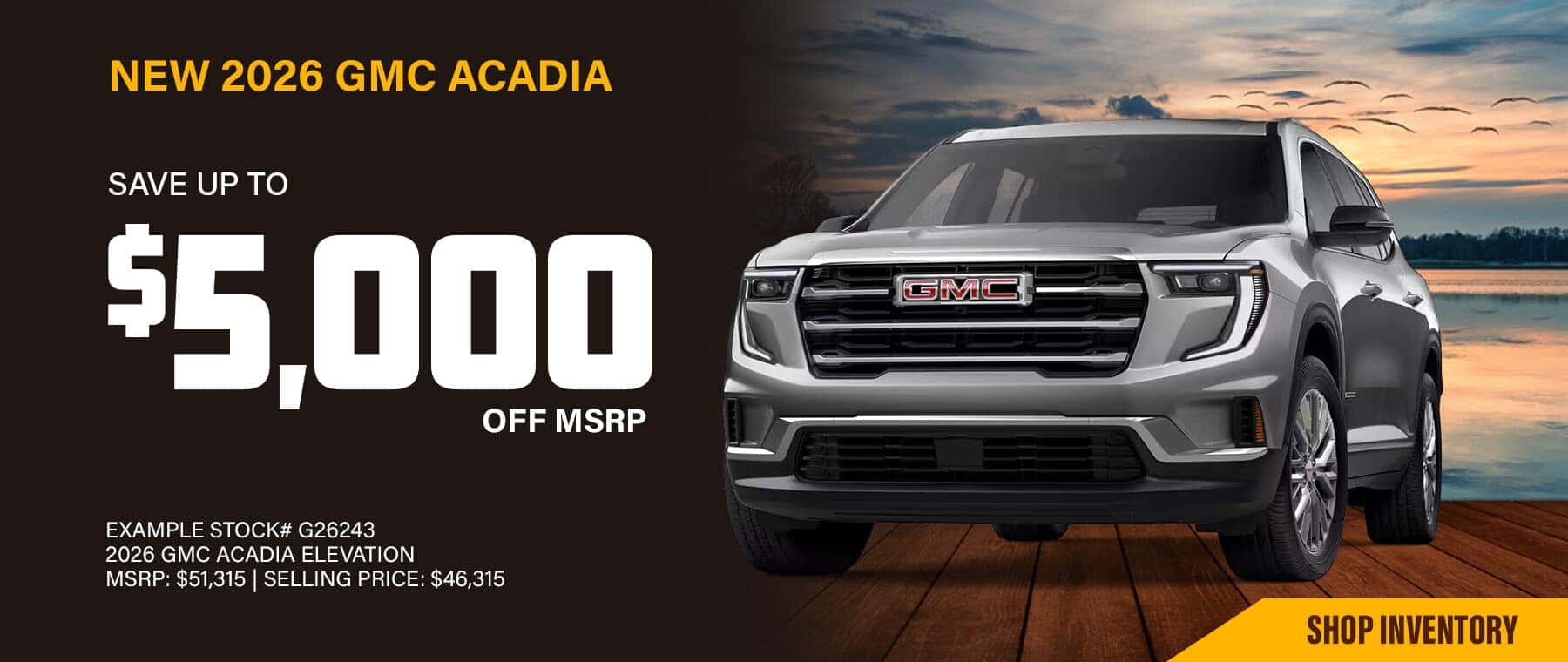 2026 GMC Acadia