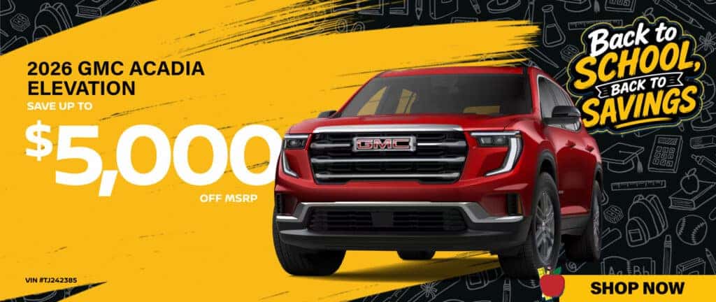 2026 GMC ACADIA ELEVATION