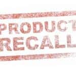 A stock photo of of a Safety Notice Recall stamp.