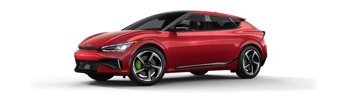 Red Kia Sedan