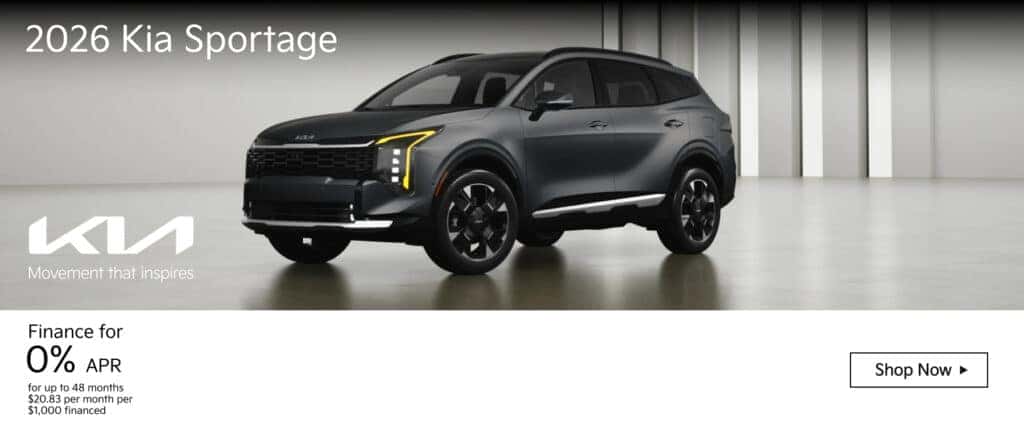 ALL 2026 KIA SPORTAGE (INCLUDING HYBRIDS)