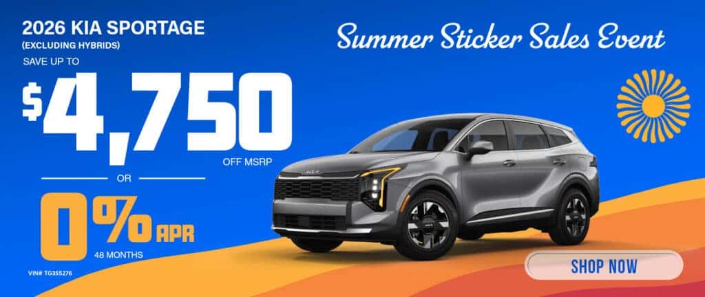 2026 KIA SPORTAGE (Excluding Hybrids)