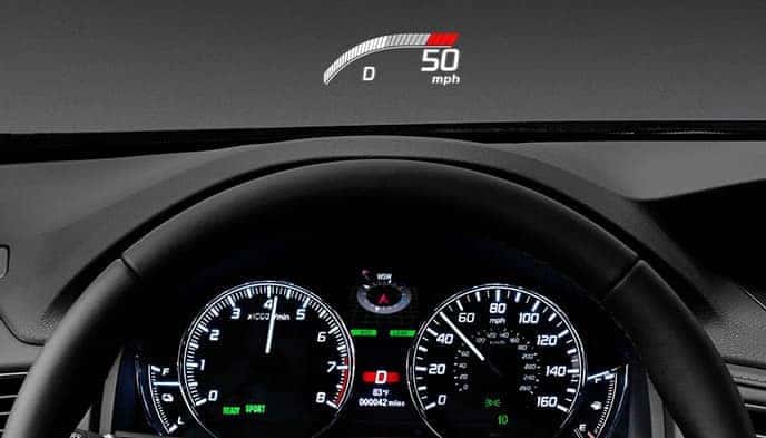 Which New Acura Models Have a Head-Up Display?