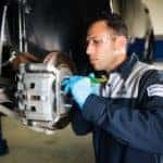 Acura brake inspection
