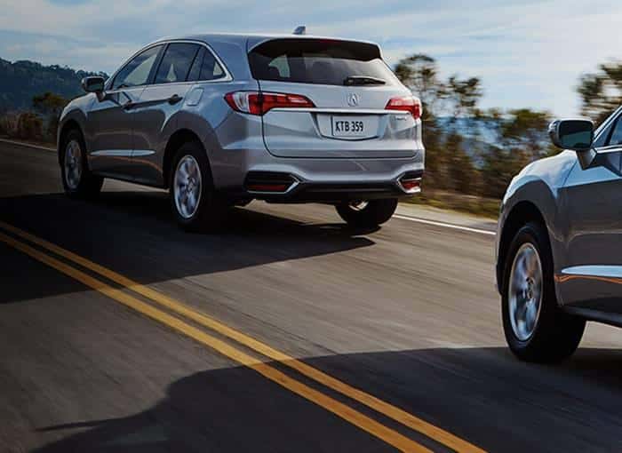 2017 Acura RDX Following