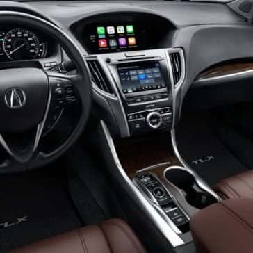 2018 Acura TLX front interior features