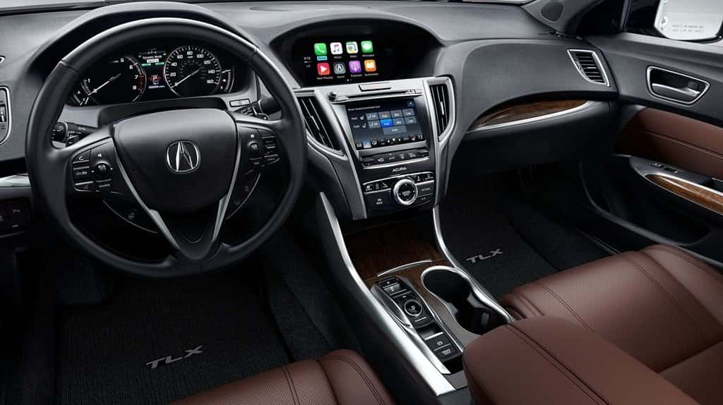 2018 Acura TLX front interior features