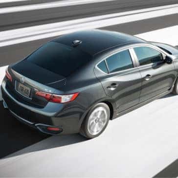 2018 Acura ILX driving top view