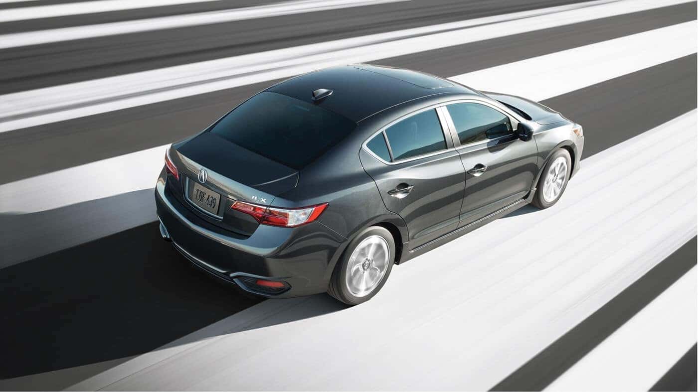 2018 Acura ILX driving top view
