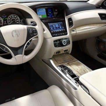 2018 Acura RLX front interior