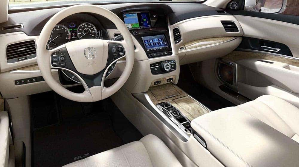 2018 Acura RLX front interior
