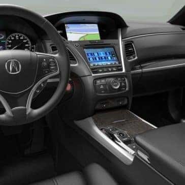 2018 Acura RLX front interior