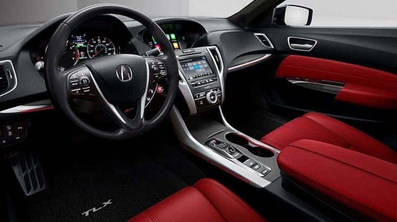 2018 Acura TLX A-SPEC Red Interior Package