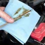 Auto Mechanic Checking Oil