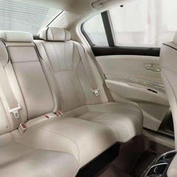 Leather seating in 2019 Acura RLX
