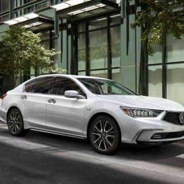 Parked 2019 Acura RLX