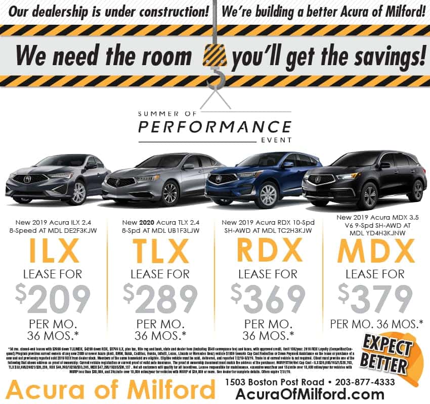 Acura Of Milford >> Weekly Ad Vehicle Lease And Sale Offers Acura Of Milford Acura Of Milford >> Weekly Ad Vehicle Lease And Sale Offers Acura Of Milford