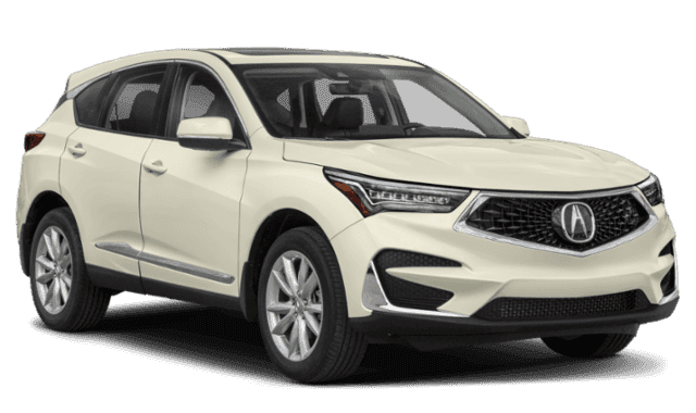 2020 Acura RDX white suv comparison thumbnail