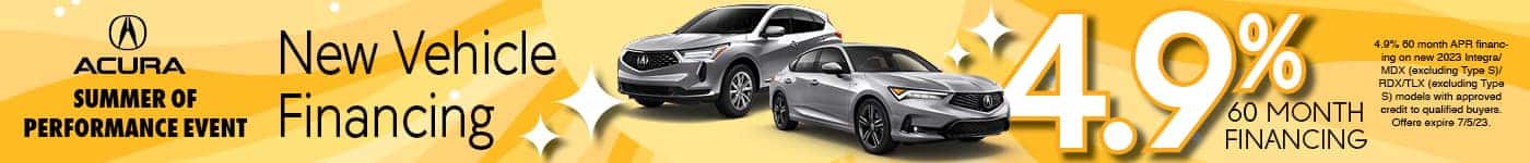 Acura New Car Financing