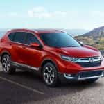2017 honda cr-v in red