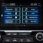 2019 Honda Civic radio close up
