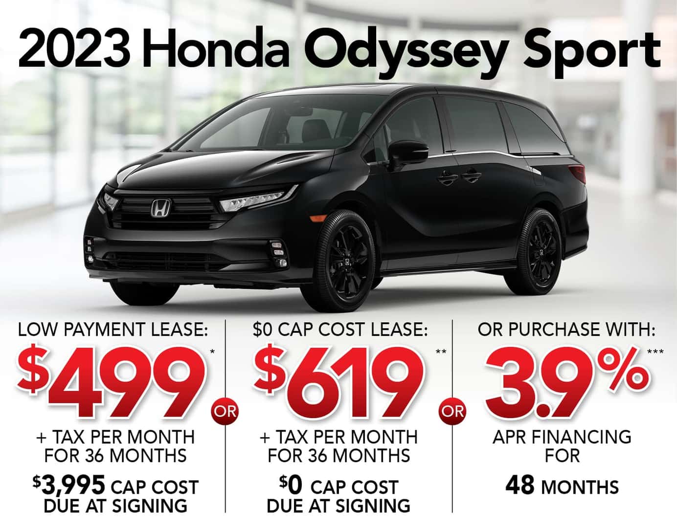 Odyssey specials