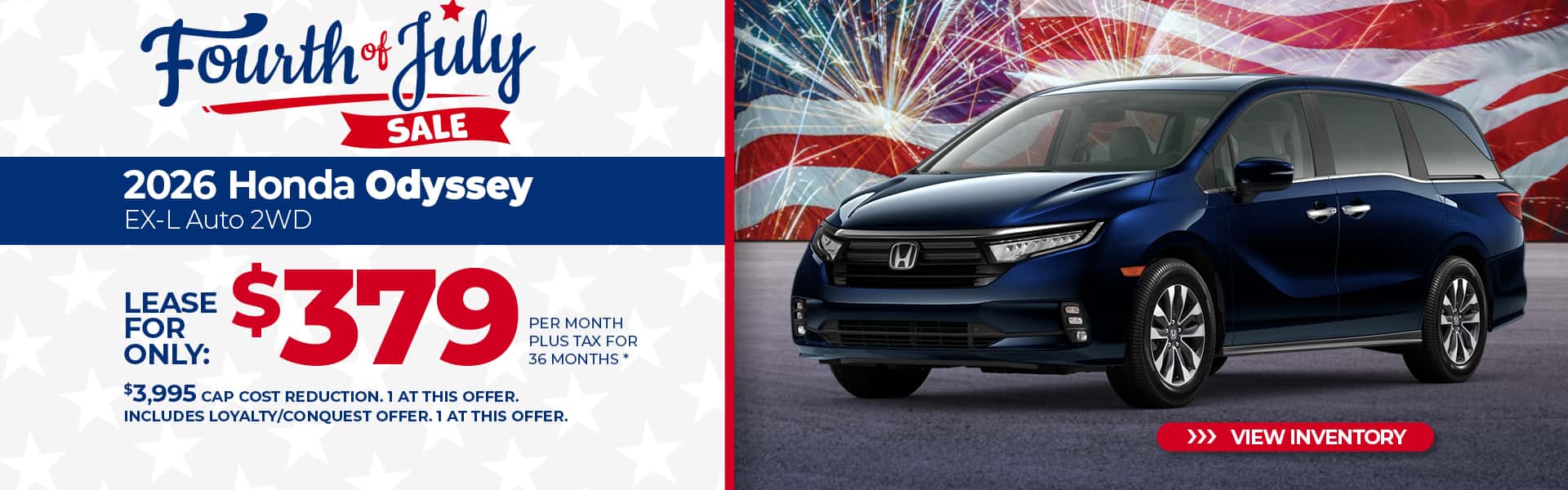 Lease a 2027 Honda HR-V Sport for $229 per month for 24 months.