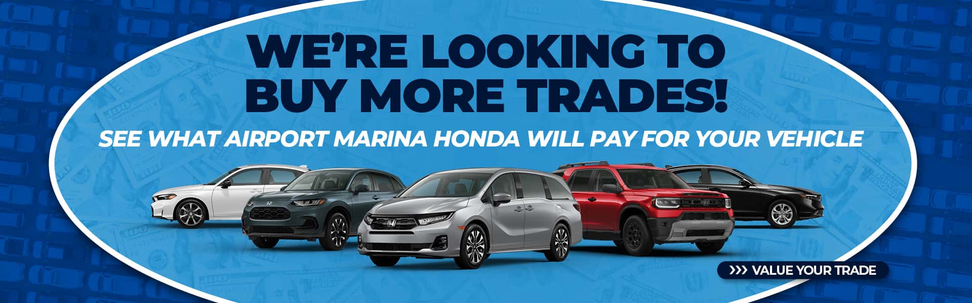 We want your vehicle