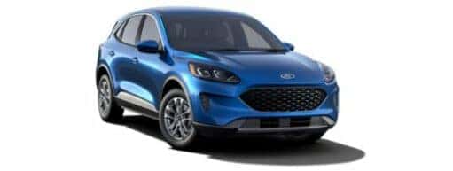 A blue 2022 Ford Escape is angled right.