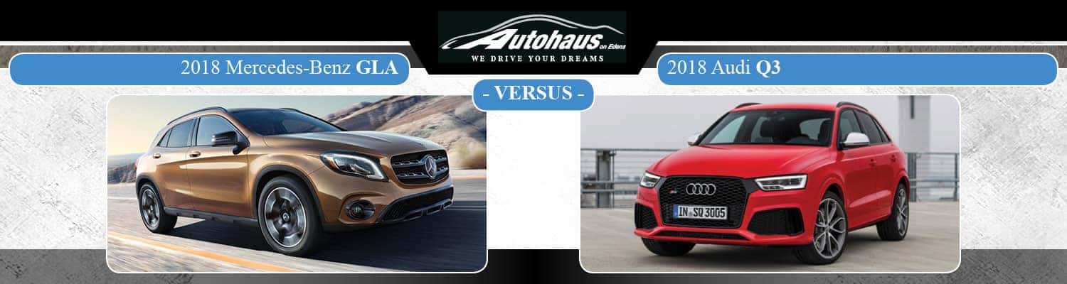 2019 Mercedes Benz Gla Vs Audi Q3 Specs Performance Tech