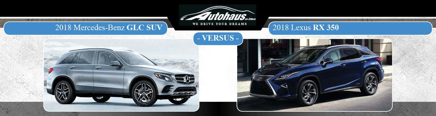 18 Mercedes Benz Glc Suv Vs Lexus Rx Which Is Better