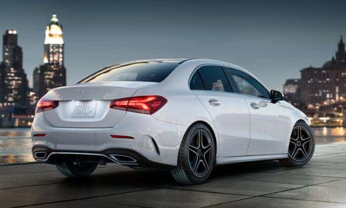 2019 Mercedes-Benz A-Class city waterfront