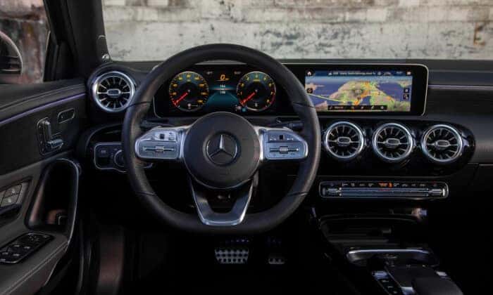 2019 Mercedes-Benz A-Class interior controls