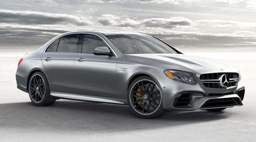 2019 grey Mercedes-Benz AMG E63S