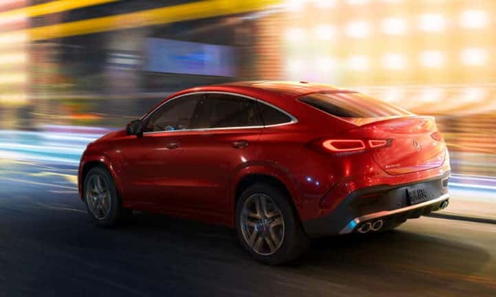2021 Mercedes-Benz AMG GLE Coupe exterior motion blur