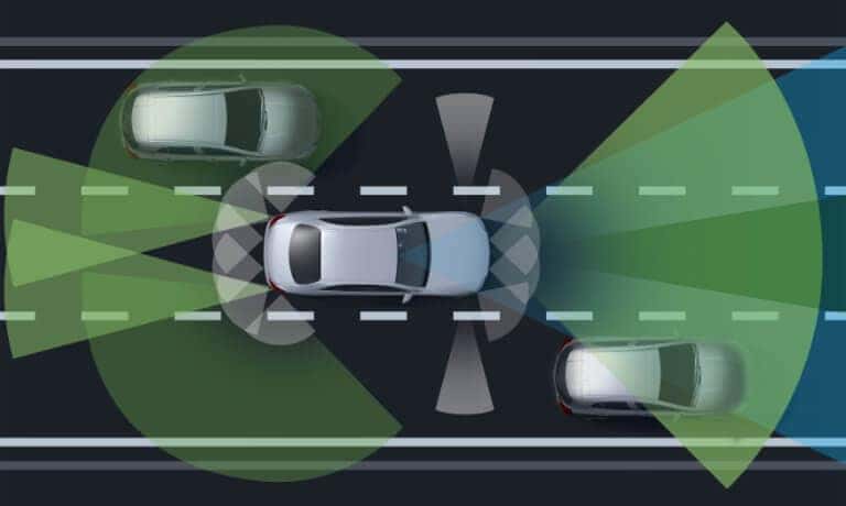 2021 Mercedes-Benz A-Class sedan exterior safety sensors