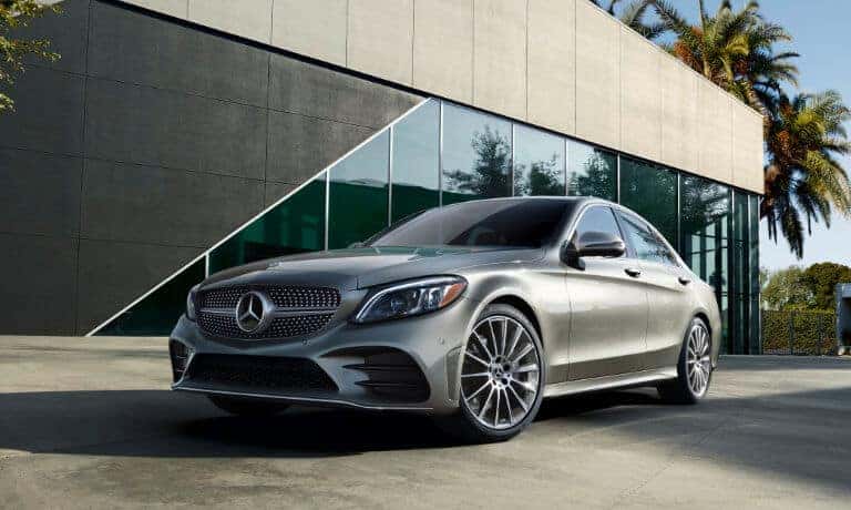 2021 Mercedes-Benz C-Class sedan exterior outside office building