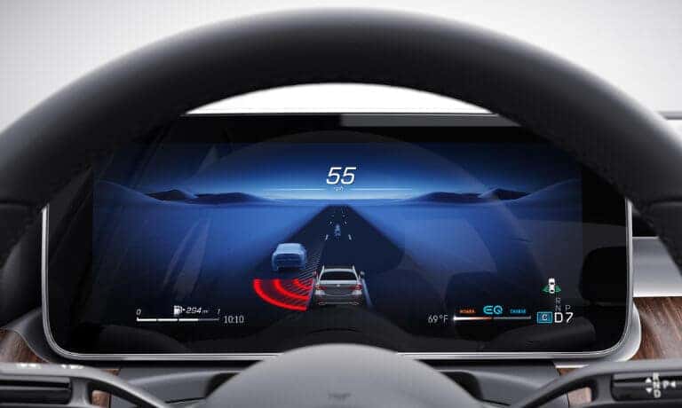 2022 Mercedes-Benz C-Class Sedan interior safety display