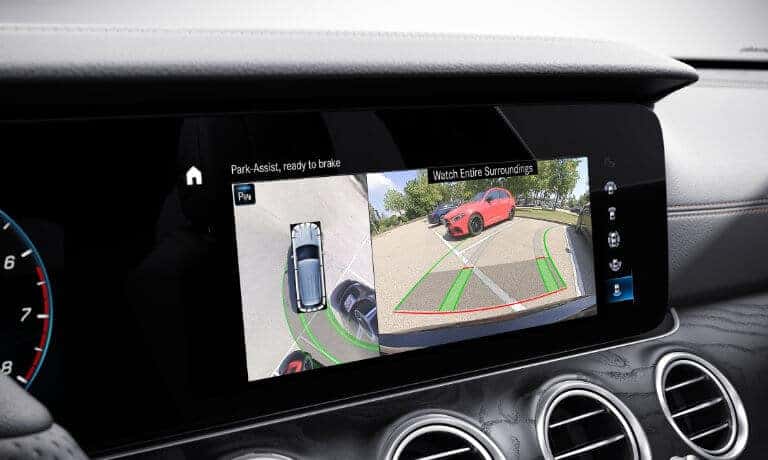 2022 Mercedes-Benz E-Class Sedan interior safety camera display