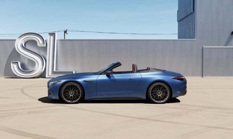 2025 Mercedes-AMG SL Roadster Exterior Side View Near Letters