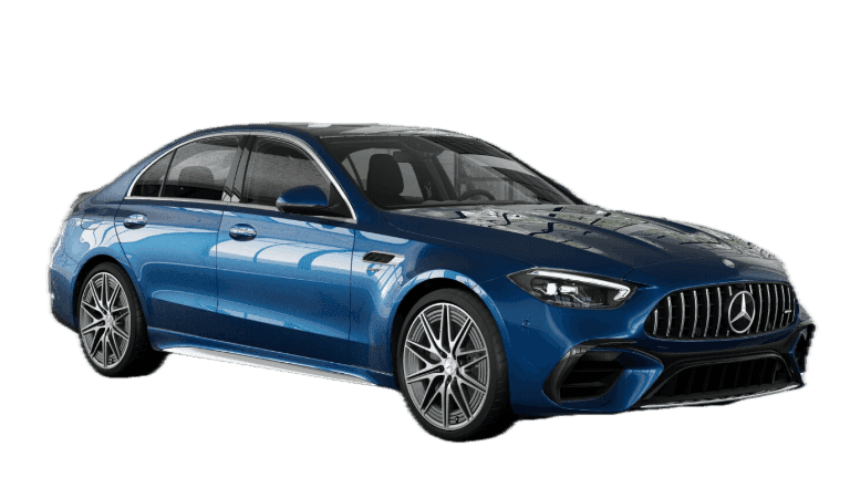 2026 Mercedes-AMG C-Class Sedan 63 S E Performance Exterior - Starling Blue Metallic