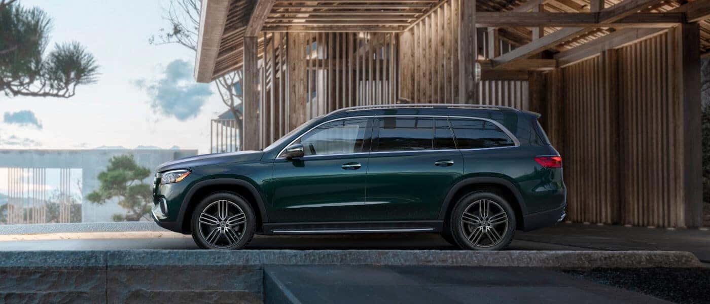 2026 Mercedes-Benz GLS SUV Exterior Home Construction Driveway