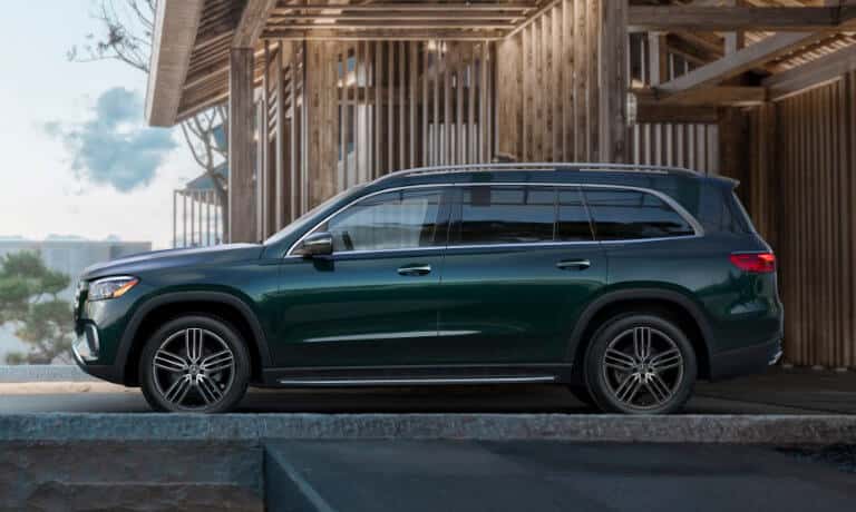 2026 Mercedes-Benz GLS SUV Exterior Home Construction Driveway