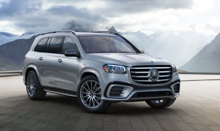2026 Mercedes-Benz GLS SUV Exterior Mountain Beauty Shot