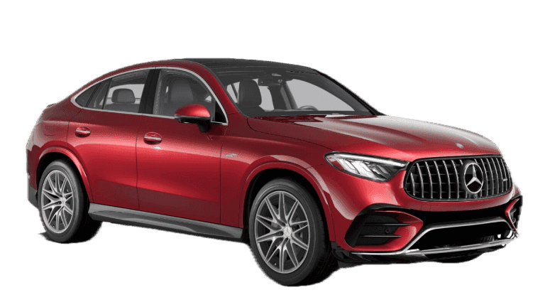 2026 Mercedes-AMG GLC Coupe 43 Exterior - MANUFAKTUR Patagonia Red Metallic